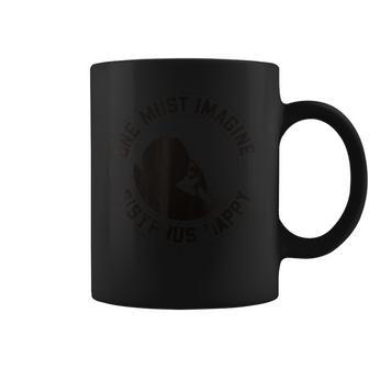 Vintageisyphus Is Happy Quote El Mito Deísifo Taza de café - Regaloses