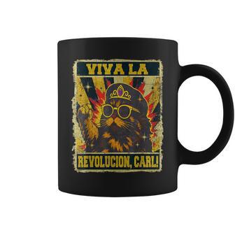 Viva La Revolucion Carl Cat Lover Coffee Mug - Thegiftio UK