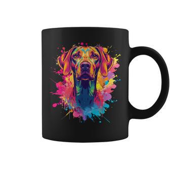 Vizsla Dogizslas Dueños Mamá Papá Mascotas Perros Hombres Es Niños Taza de café - Regaloses