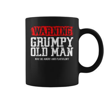 Warnung Grumpy Old Man May Be Angry And Flatulent Tassen - Seseable