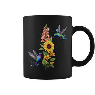 Watercolor Flower Nature Botanical Blooms Aesthetic Coffee Mug - Monsterry
