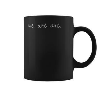 We Are One Peaceful Protest Rally ギフトアイデア コーヒーマグ - Kawaiitshirt