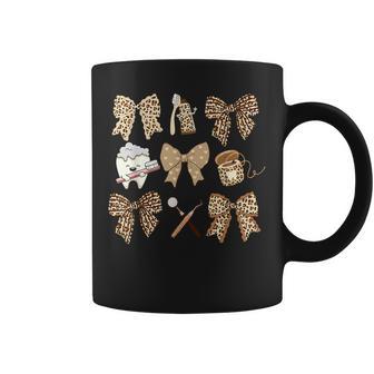 Western Leopard Coquette Dental Assistant Healthcare Worker Coffee Mug - Thegiftio UK