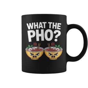 What The Pho 一緒にフォーを食べよう ベトナム旅行 ヌードルスープ フォーラバーズ コーヒーマグ - Kawaiitshirt