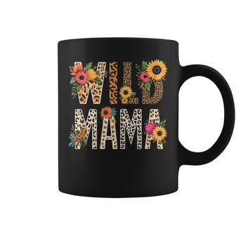 Wild Mama Sunflower Safari Zoo Jungle Animals Coffee Mug | Seseable UK