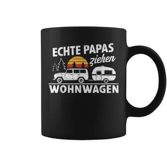 Wohnwagen Zubehör & Camping Geschenke Für Camper Echte Papas Ziehen Wohnwagen Camping Chwarz Klein Kurzarmommer Tassen - Seseable