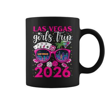 Women's Las Vegas Girls Trip 2026 Girls Weekend Party Friends Matchi Coffee Mug - Thegiftio UK