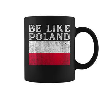 Women's Be Like Poland Half Poland Usa Us Polska Coffee Mug - Thegiftio UK