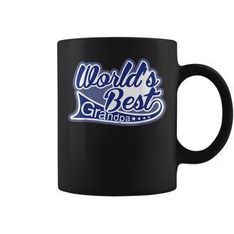 メンズ Worlds Best Grandpa Grandfather コーヒーマグ - Kawaiitshirt