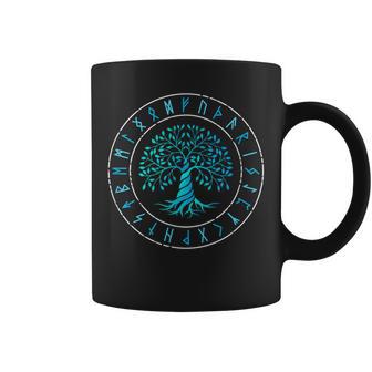 Yggdrasil 生命の樹 バイキング ルーン 北欧神話 コーヒーマグ - Kawaiitshirt