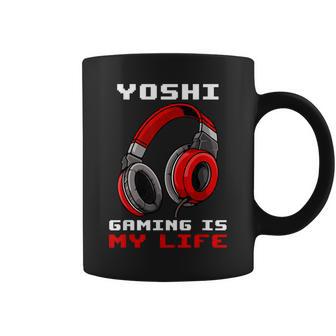 Yoshi Gaming Is My Life Personalisiert Tassen - Seseable