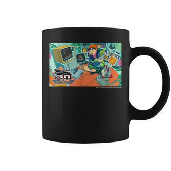 【Project Zircon×Fcグラディウス40th】コナミマニアのナミちゃん イラストby淺野のん コーヒーマグ - Kawaiitshirt