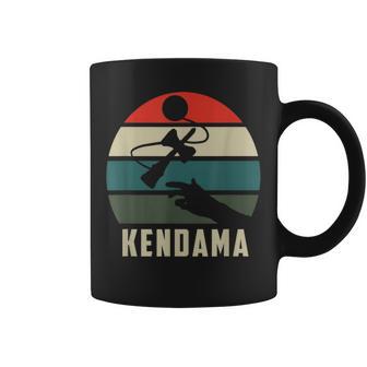 けん玉トス レトロサンセット けん玉 スピリット・オブ・ケンダマ コーヒーマグ - Kawaiitshirt