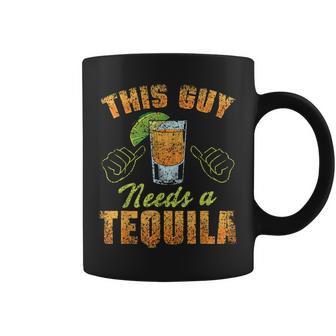 この男にはテキーラが必要だ ドリンク 酒飲み 飲酒 テキーラ コーヒーマグ - Kawaiitshirt
