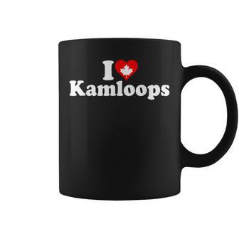 アイラブハートカムループスカナダ コーヒーマグ - Kawaiitshirt