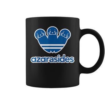 アザラシデス Azarasides《ブルー 青》ゴマちゃん ブランド パロディ 面白い かわいい コーヒーマグ - Kawaiitshirt