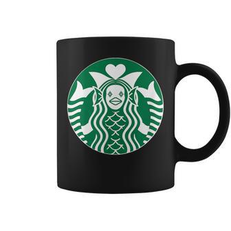 アマビエ 日本の妖怪人魚から保護。 コーヒーマグ - Kawaiitshirt