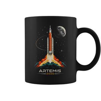 アルテミスii宇宙ロケット打ち上げミッショントゥザムーンアルテミス2 コーヒーマグ - Kawaiitshirt