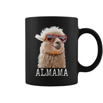 アルママ かわいい アルパカ ママ ダジャレ ラマ プレママ 家族 マタニティ 動物 コーヒーマグ - Kawaiitshirt