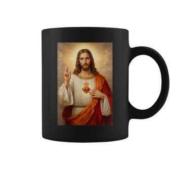 イエスの聖心カトリックキリスト教宗教デザイン。 コーヒーマグ - Kawaiitshirt
