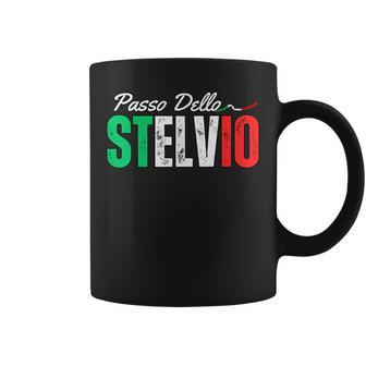 イタリア山アルプス旅行 パッソ・デッロ・ステルヴィオ メンズ レディース コーヒーマグ - Kawaiitshirt