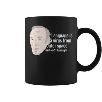 ウィリアム・バロウズ ビート詩人の名言 ビートジェネレーション コーヒーマグ - Kawaiitshirt