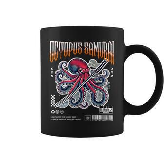オクトパス侍 エイトアームズ 戦士 メンズ レディース コーヒーマグ - Kawaiitshirt