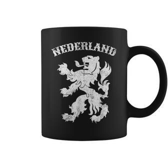 オランダ レトロ オランダ ライオン クラウン オランダ プライド コーヒーマグ - Kawaiitshirt