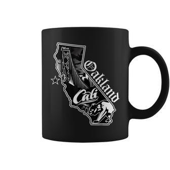 オークランド カリフォルニア マップ ノーザンカリ ベイエリア Ca コーヒーマグ - Kawaiitshirt