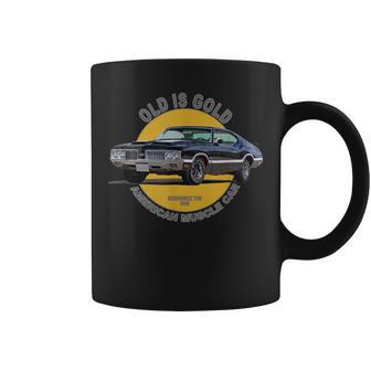 オールズモビル 442 アメリカンマッスルカー 60年代 70年代 オールドイズゴールド コーヒーマグ - Kawaiitshirt