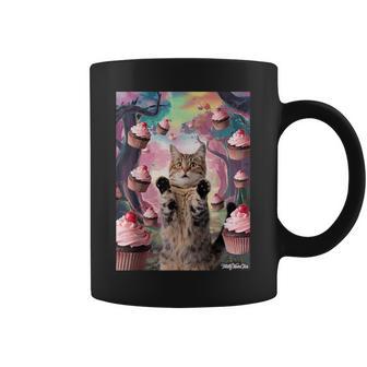 カップケーキの森の猫 コーヒーマグ - Kawaiitshirt