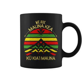 カナカ マオリ フラッグ We Are Mauna Kea No Tmt 長袖tシャツ コーヒーマグ - Kawaiitshirt