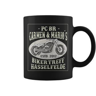カルメン&マリオのバイカートレフ・ハッセルフェルデ コーヒーマグ - Kawaiitshirt