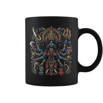 カーリー ヒンドゥー教 死の女神 戦士 母 激しい コーヒーマグ - Kawaiitshirt