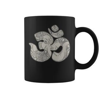 ガネーシャ・オーム・マッシュアップ コーヒーマグ - Kawaiitshirt