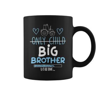 キッズ Big Brother Only Child Tractor Baby Reveal コーヒーマグ - Kawaiitshirt