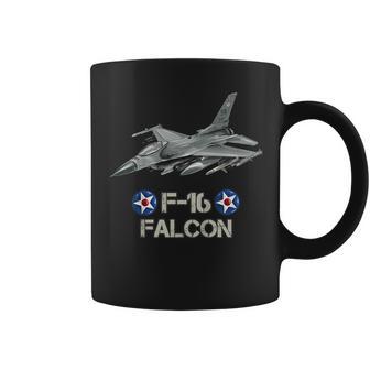 キッズ アメリカ空軍の航空機戦闘機f16ファルコン コーヒーマグ - Kawaiitshirt