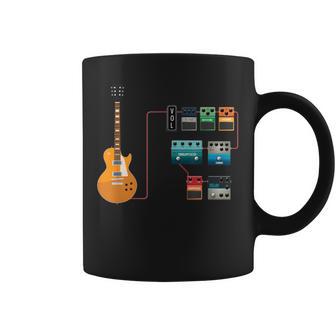 ギターペダルとストンプボックスジャム コーヒーマグ - Kawaiitshirt