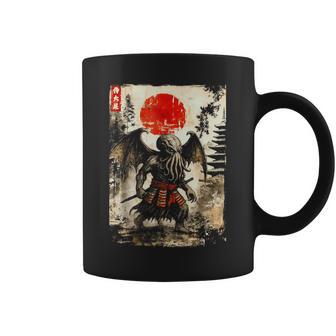 クトゥルフ・サムライ、ヴィンテージ・日本のラブクラフト・ホラー コーヒーマグ - Kawaiitshirt