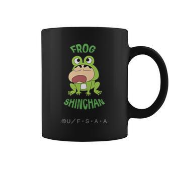 クレヨンしんちゃん カエルしんちゃん ワンポイント コーヒーマグ - Kawaiitshirt