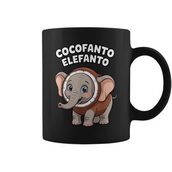 ココファント エレファント イタリアン ブレイン ミーム コーヒーマグ - Kawaiitshirt