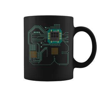 コンピュータープロセッサー、マイクロチップ、テクノロジー コーヒーマグ - Kawaiitshirt