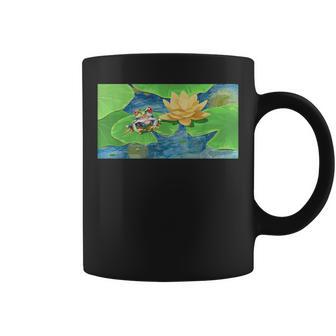 ゴッホ カエル 星月夜 動物 アート 自然 恋人 絵画 コーヒーマグ - Kawaiitshirt