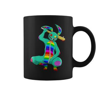 サイケデリックバニーサイコバニーアート コーヒーマグ - Kawaiitshirt