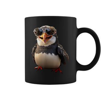 サングラスをかけたペンギン アニマル・フレンド ラブ・キュート・ペンギン コーヒーマグ - Kawaiitshirt