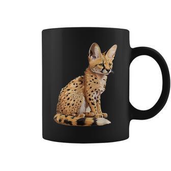 サーバル アニマル サーバルズ アフリカン ワイルドキャット サーバルキャット ワイルドキャット コーヒーマグ - Kawaiitshirt