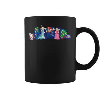 ザ・スーパーマリオギャラクシー・ムービー Heroes In Action コーヒーマグ - Kawaiitshirt