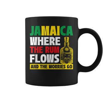 ジャマイカラム、レゲエ、ビーツ、ジャマイカバケーション コーヒーマグ - Kawaiitshirt