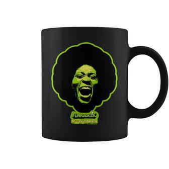 ジョージ・クリントン・ファンカデリック・グリーン・マゴット・ブレイン 長袖tシャツ コーヒーマグ - Kawaiitshirt