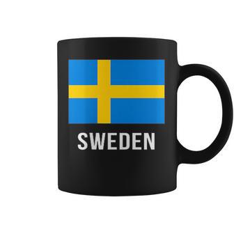 スウェーデン スウェーデンの国旗 コーヒーマグ - Kawaiitshirt